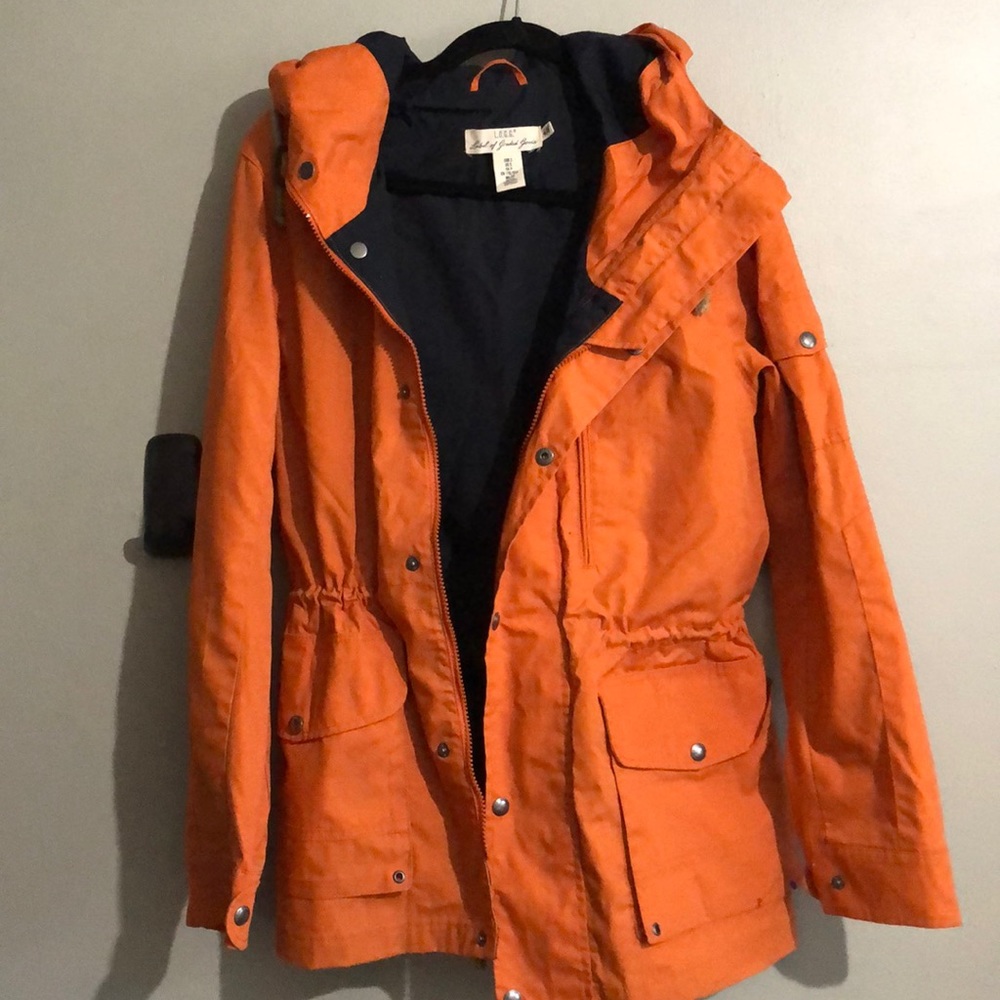 Orange coat